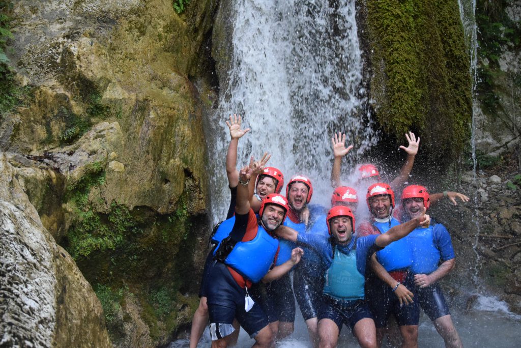 rafting sul fiume lao in basilicata