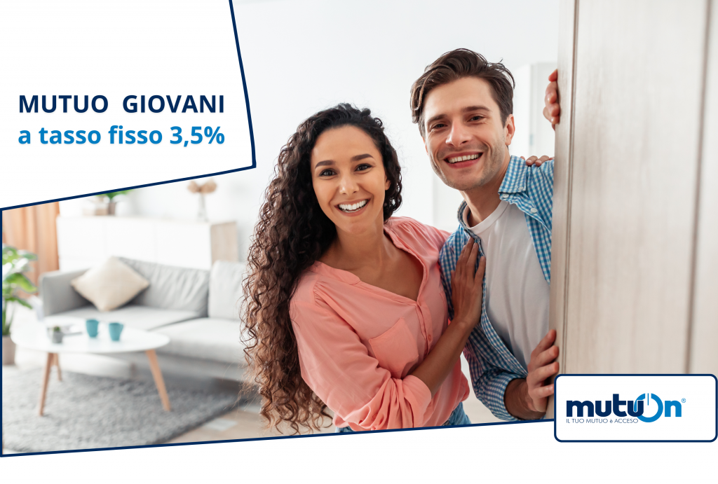 Mutuo Giovani a tasso fisso 3,5 scopri cos'è e come ottenerlo. MutuOn